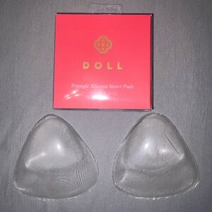 DOLL triangle silicone swimsuit insert pads